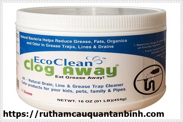 Bột thông bồn cầu Clog Away giá bao nhiêu là phù hợp