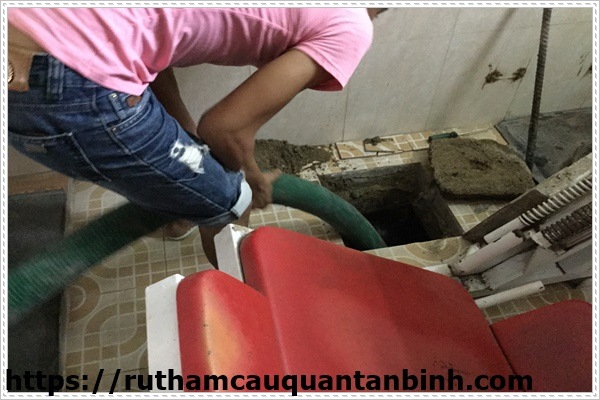 Khử mùi bể phốt nhà vệ sinh