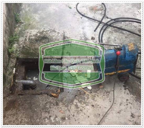 Xử lý tại chỗ hệ thống thoát nước xuống hầm