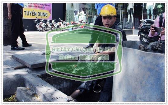 Liên hệ ngay khi hút bể cống công ty môi trường