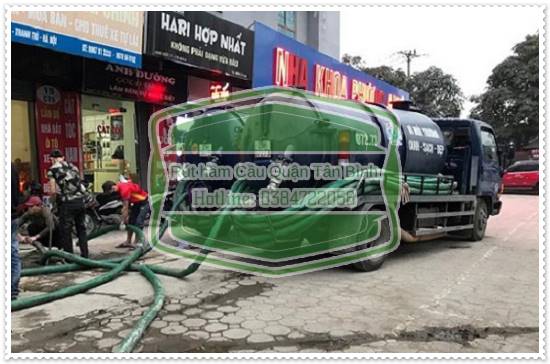 Xe chuy&ecirc;n d&ugrave;ng cho dịch vụ th&ocirc;ng bồn cầu toilet