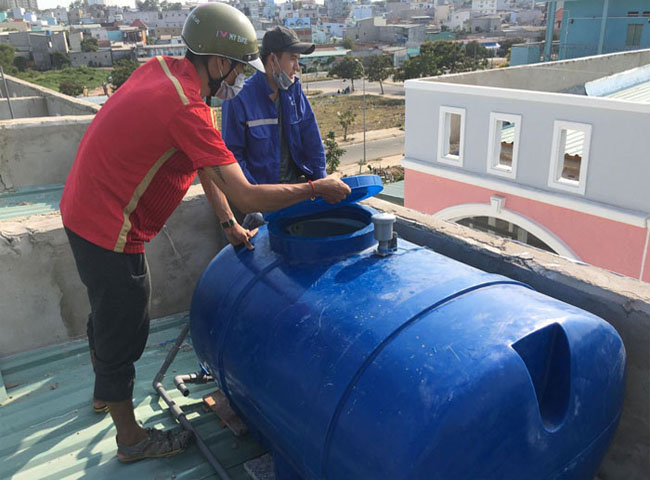 quy tr&igrave;nh vệ sinh bồn nước quận T&acirc;n B&igrave;nh