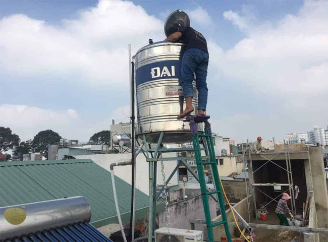 khu vực vệ sinh bồn nước quận T&acirc;n B&igrave;nh